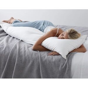 The Company Store Body Pillow, Down Alternative, NWT